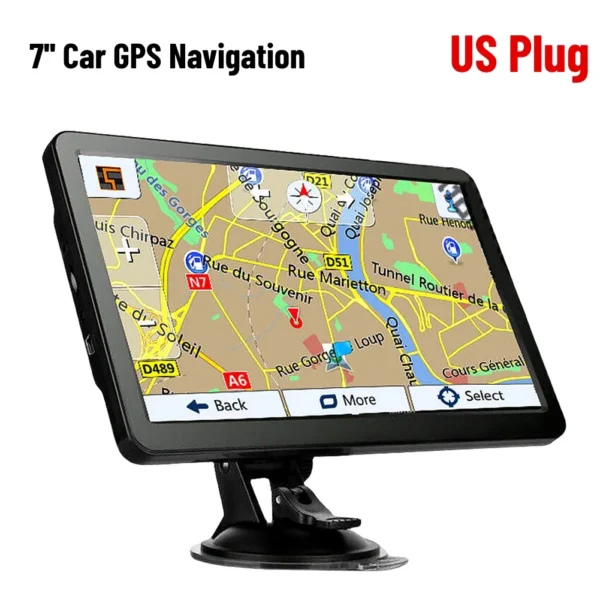 Navigation System Built-in Speaker 7 Inch HD Car GPS Navigation FM Transmitter Australia North America Europe Map Voice Reminder - Image 10