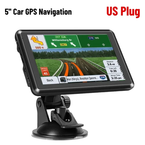 Navigation System Built-in Speaker 7 Inch HD Car GPS Navigation FM Transmitter Australia North America Europe Map Voice Reminder - Image 11